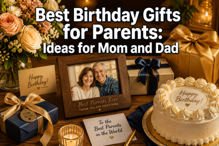 Best Birthday Gifts for Parents: Ideas for Mom and Dad