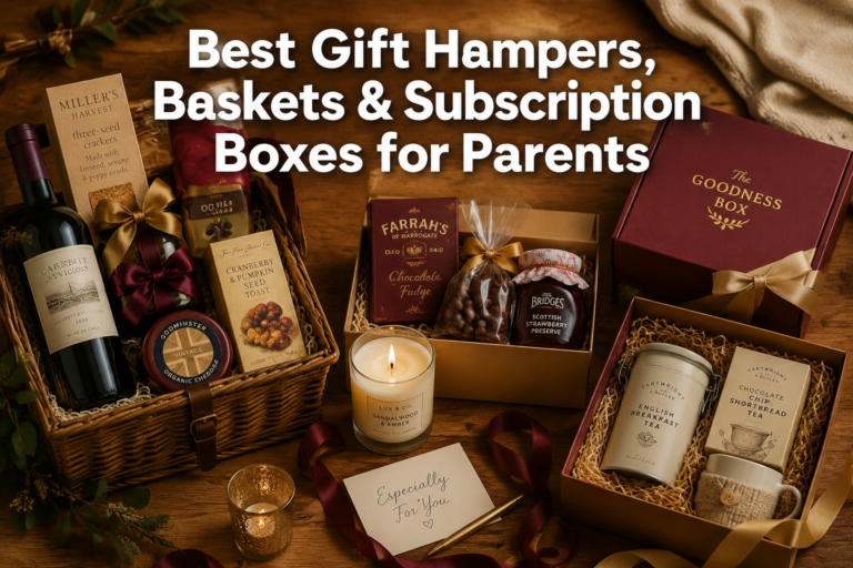 Best Gift Hampers, Baskets and Subscription Boxes for Parents