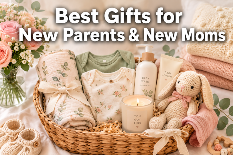 Best Gifts for New Parents and New Moms: Care Packages, Baskets & Baby Shower Ideas