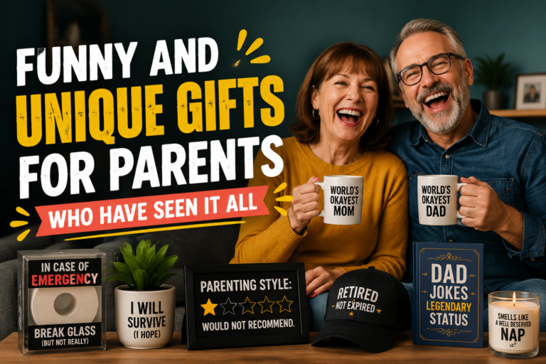 Funny and Unique Gifts for Parents Who Have Seen It All