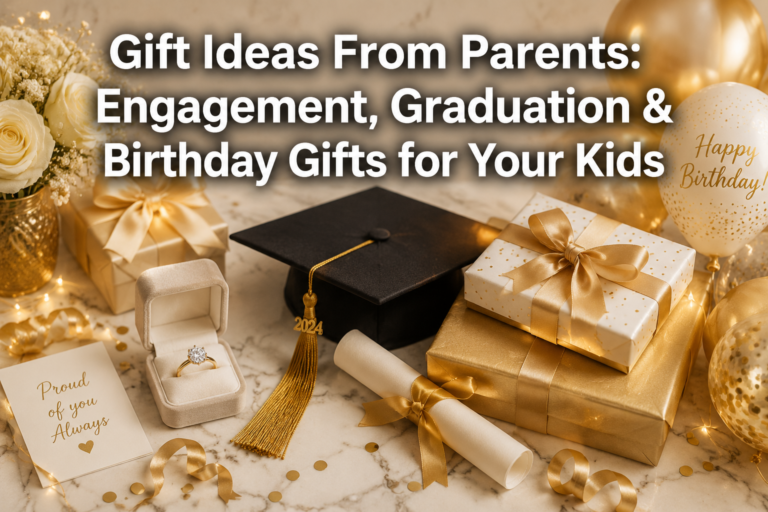 Gift Ideas From Parents: Engagement, Graduation & Birthday Gifts for Your Kids