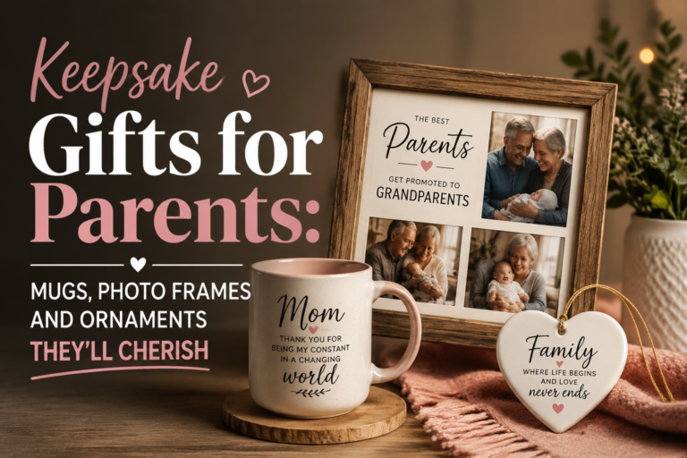 Keepsake Gifts for Parents: Mugs, Photo Frames and Ornaments They'll Cherish