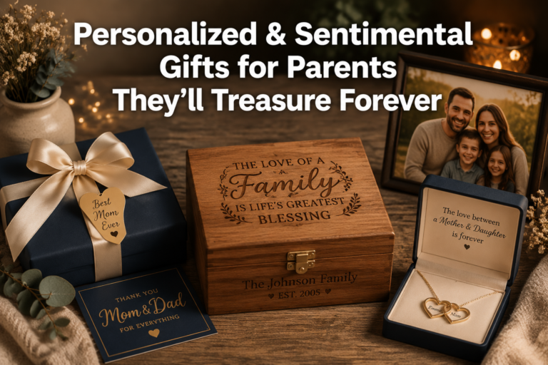 Personalized and Sentimental Gifts for Parents They'll Treasure Forever