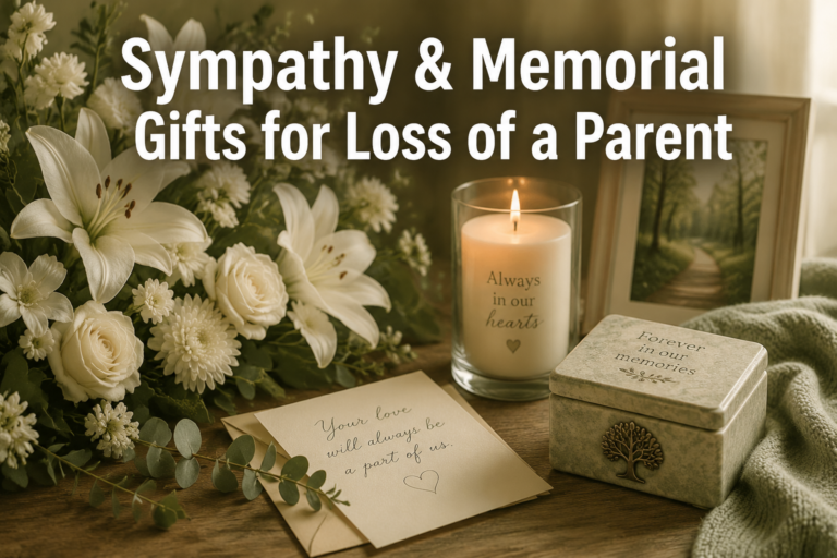 Sympathy and Memorial Gifts for Loss of a Parent: Thoughtful Condolence Ideas