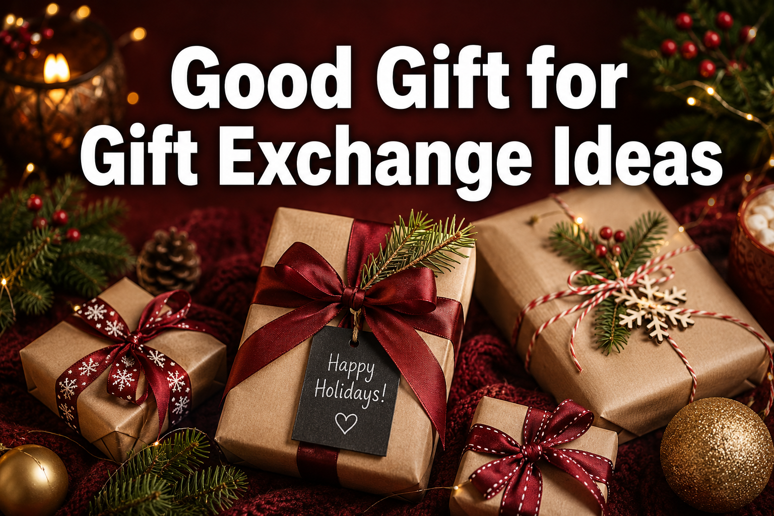 Good Gift for Gift Exchange Ideas: The Complete 2026 Buying Guide