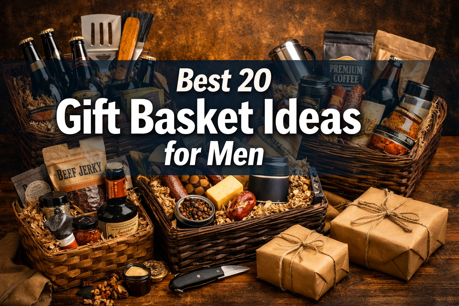 Best 20 Gift Basket Ideas for Men (2026 Gift Guide)