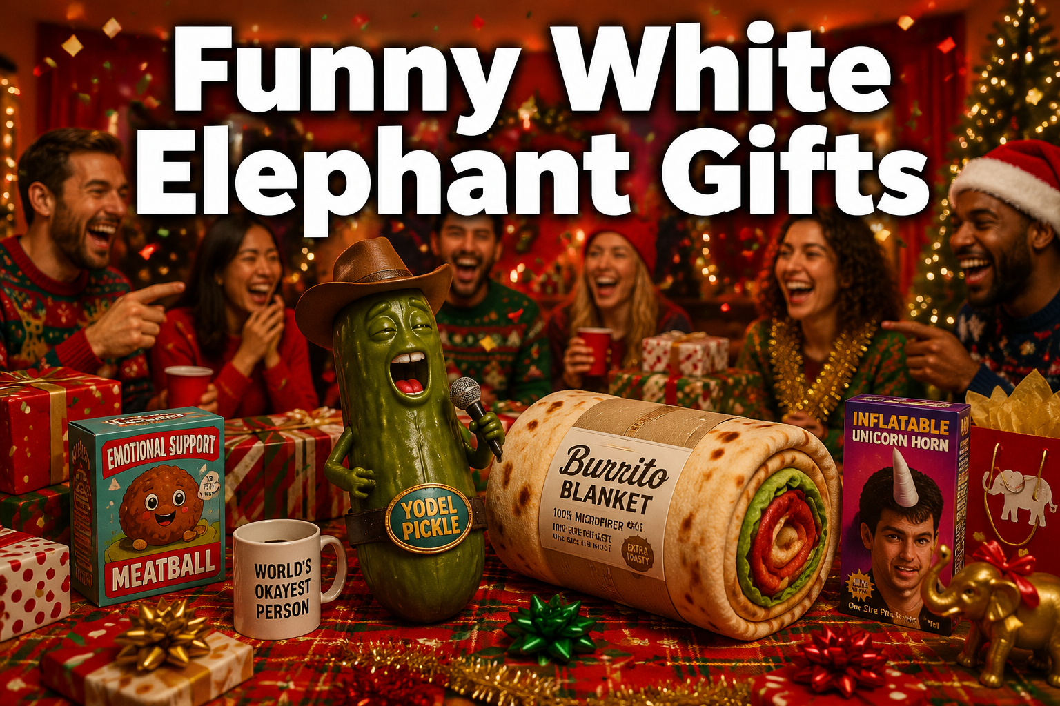 Funny White Elephant Gifts: The Complete Buying Guide