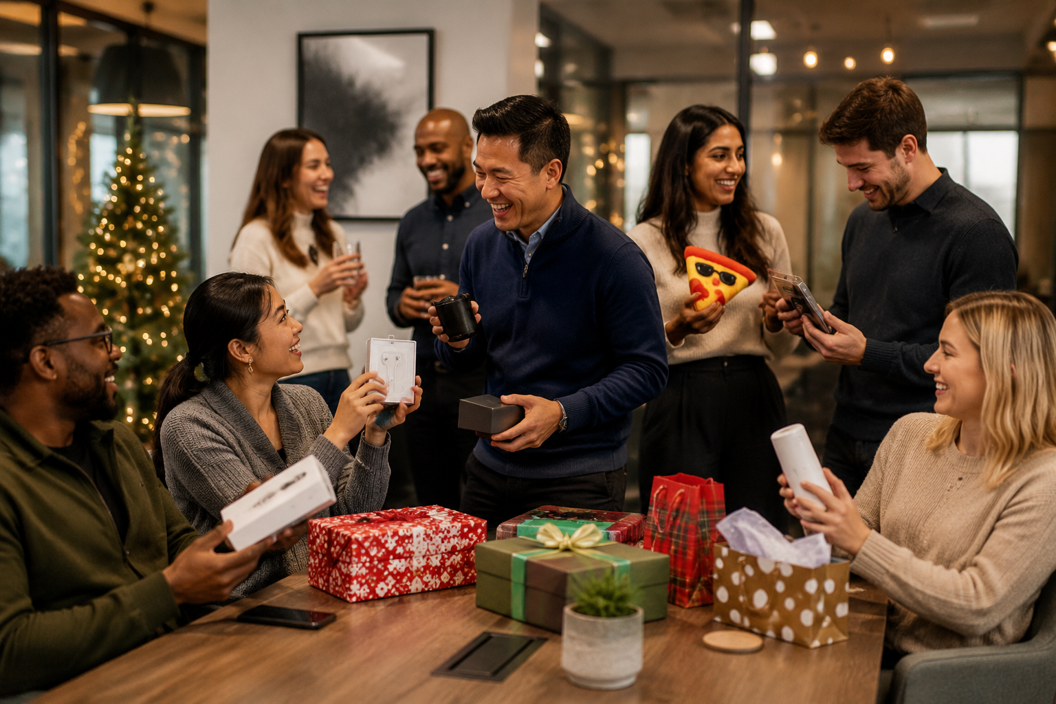 White Elephant Gifts for Coworkers vs. Friends