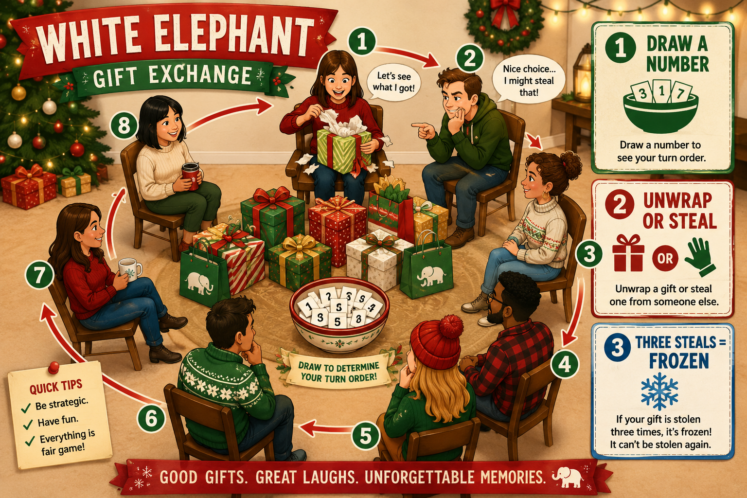 What Exactly Is a White Elephant Gift Exchange?