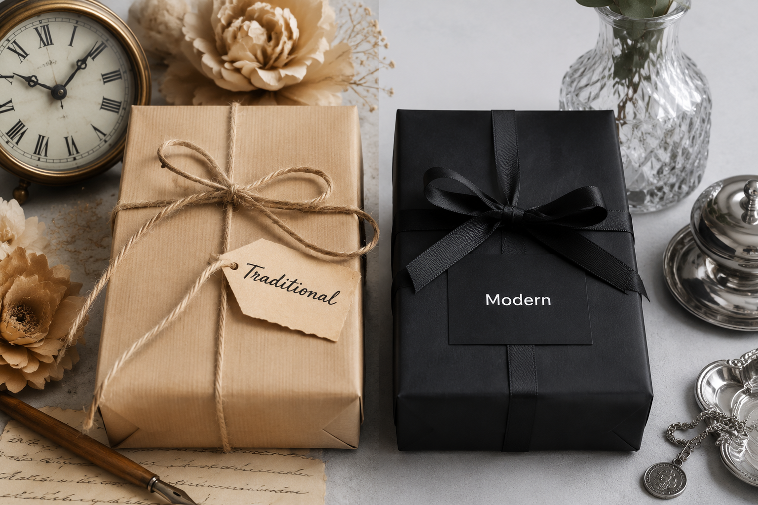 Modern vs. Traditional Anniversary Gifts by Year: Which Is Better?