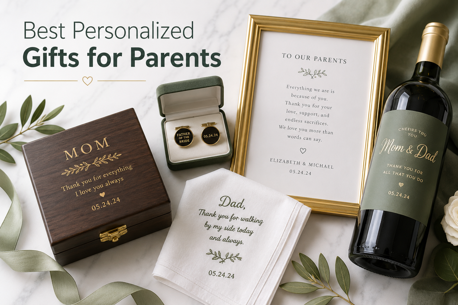 How Much Should You Spend on a Gift for Parents at Your Wedding?