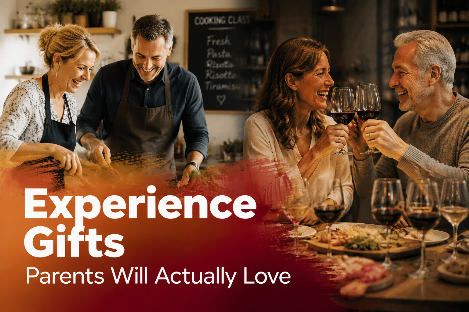 Experience Gifts for Parents Instead of Physical Items