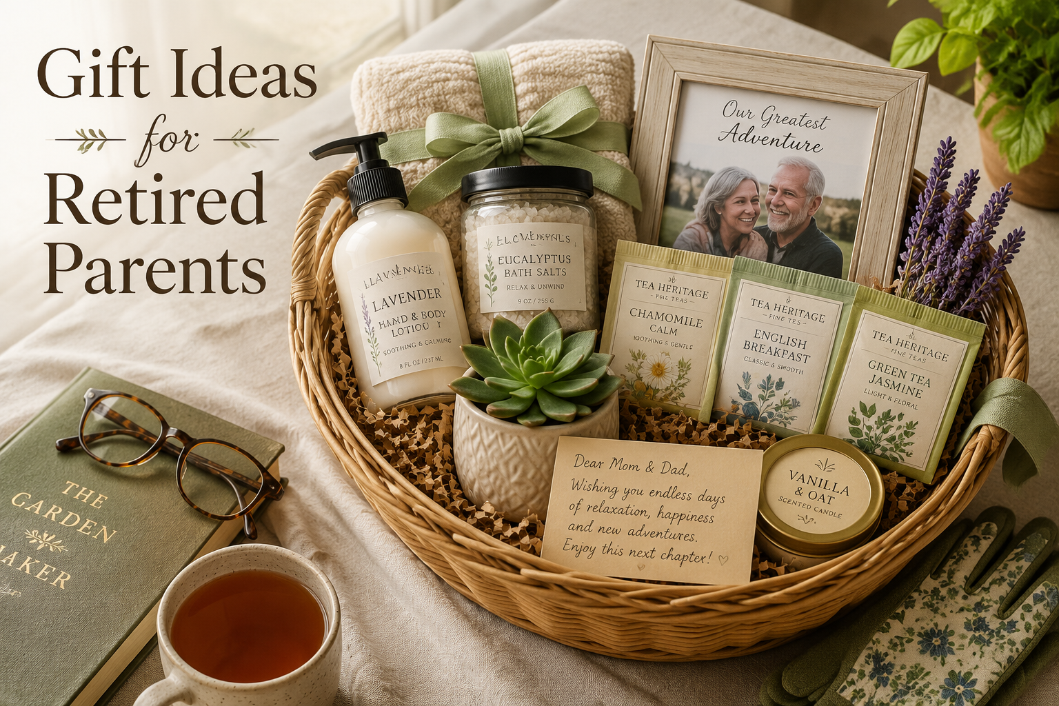 What to Put in a Homemade Parent Gift Basket