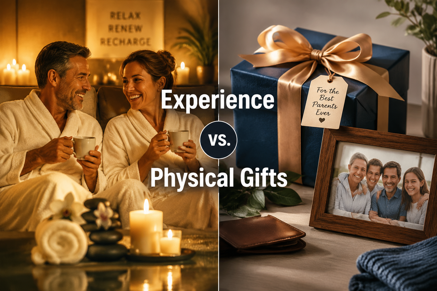 Experience Gifts vs. Physical Gifts for Parents