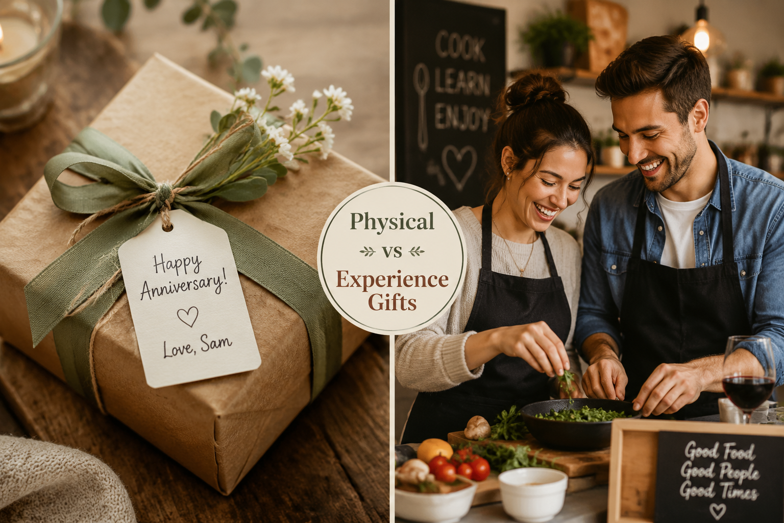 Experiential Gifts for Parents vs. Physical Gifts